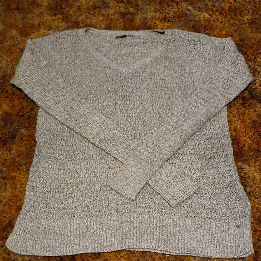American Eagle Outfitters Tan Knit Sweater